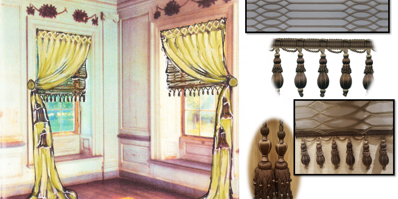 Curtain concept for dining room