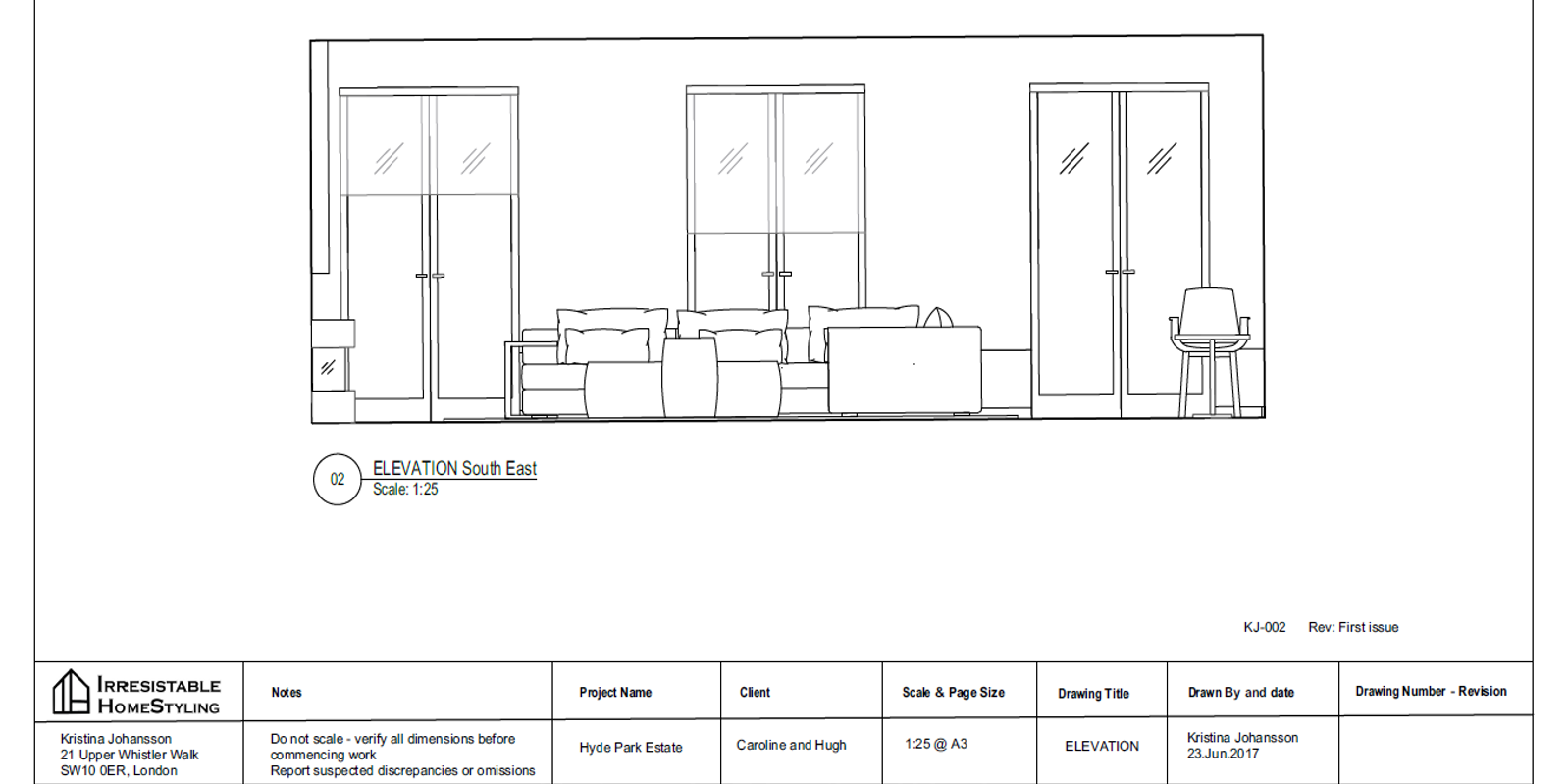 Vectorworks elevation